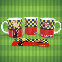 Caneca de Porcelana 325ml Personalizada Decorada Turma do Chaves Kiko Caneca de Porcelana 325ml Personalizada Decorada Turma do Chaves Kiko