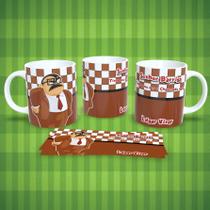 Caneca de Porcelana 325ml Personalizada Decorada Turma do Chaves Senhor Barriga Caneca de Porcelana 325ml Personalizada Decorada Turma do Chaves Senhor Barriga