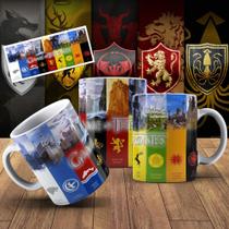 Caneca de Porcelana 325ml Personalizada Game Of Thrones Decorada
