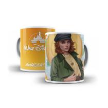 Caneca de Porcelana 325ML Princesas Anastacia com Design Temático Decorado Outras Marcas
