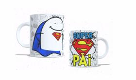 Caneca de porcelana 325ml super pai
