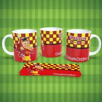 Caneca de Porcelana 325ML Turma do Chaves Chapolin Personalizada Branca Outras Marcas Caneca de Porcelana 325ML Turma do Chaves Chapolin Personalizada Branca Outras Marcas