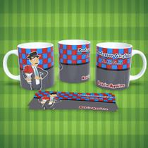 Caneca de Porcelana 325ML Turma do Chaves Professor Girafales Branco Outras Marcas Caneca de Porcelana 325ML Turma do Chaves Professor Girafales Branco Outras Marcas