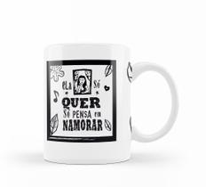 Caneca de Porcelana 325ml - Xilogravura - mod.09