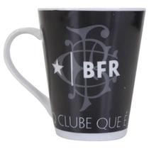 Caneca De Porcelana Allmix Estampa Botafogo 290 ML Preto