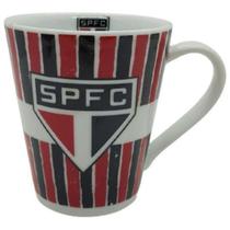 Caneca De Porcelana Allmix Estampa São Paulo 290 ML Branca