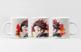 Caneca de Porcelana Anime Demon Slayer Personalizada 325ml