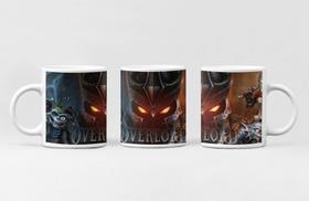 Caneca de Porcelana Anime Overlord Personalizada 325ml