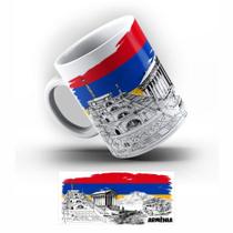 Caneca de Porcelana Armênia Pontos Turísticos 325 ml. Caneca de Porcelana Armênia Pontos Turísticos 325 ml.