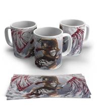 Caneca de Porcelana Attack on Titan modelo 08