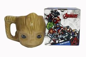 Caneca de porcelana Avengers Groot original e oficial