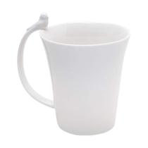 Caneca de Porcelana Birds Branca 300ml Wolff