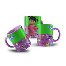Caneca de Porcelana Boo Monstros S.A Mary Gibbs Colecionável