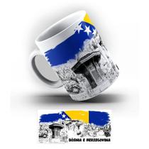 Caneca de Porcelana Bósnia e Herzegovina Pontos Turísticos 325 ml. Caneca de Porcelana Bósnia e Herzegovina Pontos Turísticos 325 ml.