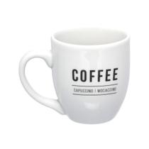 Caneca de Porcelana Branca e Preta Café Capuccino Chá 300ml Caneca de Porcelana Branca e Preta Café Capuccino Chá 300ml