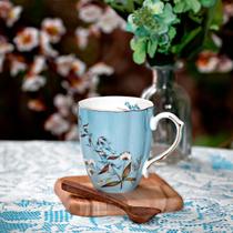 Caneca de Porcelana - Brisa Floral