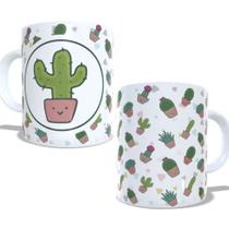 Caneca de porcelana Cacto Caneca de porcelana Cacto