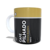 Caneca de porcelana café pilhado Caneca de porcelana café pilhado