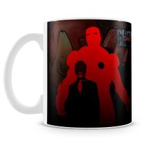 Caneca de Porcelana Capitão América Guerra Civil - Mod.3 - 325ml
