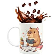 Caneca de Porcelana Capivara 325ml Books with Love