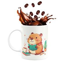 Caneca de Porcelana Capivara 325ml Scarf Coffee