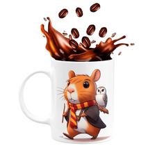 Caneca de Porcelana Capivara Potter 325ml Owl Side