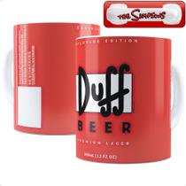 Caneca de Porcelana Cerveja Duff Beer Simpsons Estampa Total
