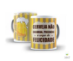 Caneca de Porcelana Cerveja