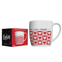 Caneca de Porcelana Coleção Love 360ml Caneca de Porcelana Coleção Love 360ml