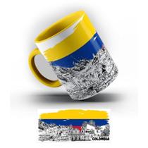 Caneca de Porcelana Colômbia Pontos Turísticos 325 ml. Caneca de Porcelana Colômbia Pontos Turísticos 325 ml.