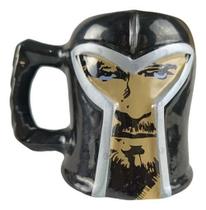 Caneca De Porcelana Com Alça Estilo Medieval 400Ml