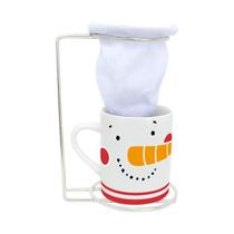 Caneca De Porcelana com Coador Cake - Natal Mágico