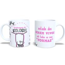 Caneca de Porcelana com Estampa Especial para Professora Por Materia