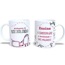 Caneca de Porcelana com Estampa Especial para Professora Por Materia