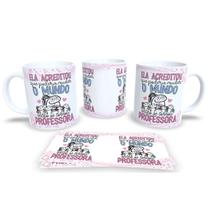 Caneca de Porcelana com Estampa Especial para Professoras Caneca de Porcelana com Estampa Especial para Professoras