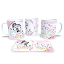 Caneca de Porcelana com Estampa Especial para Professoras Caneca de Porcelana com Estampa Especial para Professoras