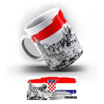 Caneca de Porcelana Croácia Pontos Turísticos 325 ml. Caneca de Porcelana Croácia Pontos Turísticos 325 ml.