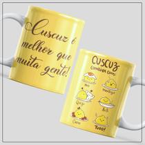 Caneca de porcelana - Cuscuz é melhor que muita gente!