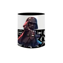 Caneca de Porcelana Darth Vader Star Wars Coleção 325mL Caneca de Porcelana Darth Vader Star Wars Coleção 325mL