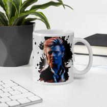 Caneca de Porcelana David Bowie - Canequeiro Store