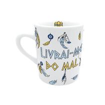 Caneca de Porcelana Decorativa - Sonhos e Serenidade