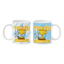 Caneca de porcelana dia dos pais com frases divertidas