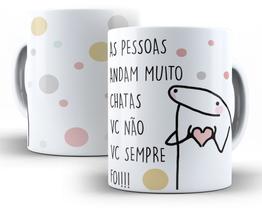 Caneca De Porcelana Divertida - Meme Flork 01