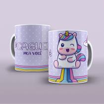 Caneca de porcelana - Divertidas - Unicórnio mal criado - mal educado Caneca de porcelana - Divertidas - Unicórnio mal criado - mal educado