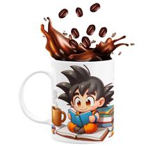 Caneca de Porcelana Dragon Ball 325ml Drinking Coffee
