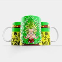 Caneca de Porcelana Dragon Ball Broly