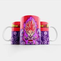 Caneca de Porcelana Dragon Ball Goku Black