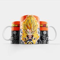 Caneca de Porcelana Dragon Ball Goku Ssj2