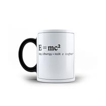 Caneca de Porcelana EMC2 Fórmula do Café com Leite 325mL