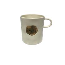 Caneca de Porcelana Enjoy Wish Home Design